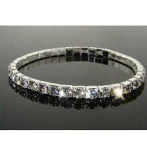 Single Row swarovski Crystal Bracelet